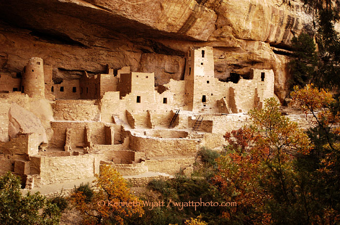 Cliff Palace, Mesa Verde, Colorado, ruins, Puebloan photo